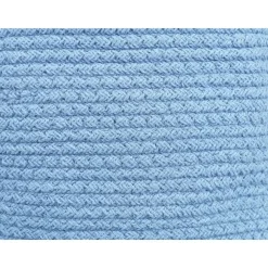 Opbergmanden-Beliani CHINIOT - Mand set van 2 - Blauw - Katoen