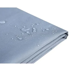 Beliani CHUVA - Beschermhoes voor loungeset SANO - Grijs - Polyester