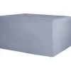 Tuinmeubelbeschermers-Beliani CHUVA - Beschermhoes wicker lounge XXL - Blauw - Polyester