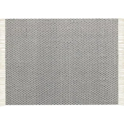 Plaids-Beliani CHYAMA - Plaid - Zwart - 125 x 150 cm - Katoen