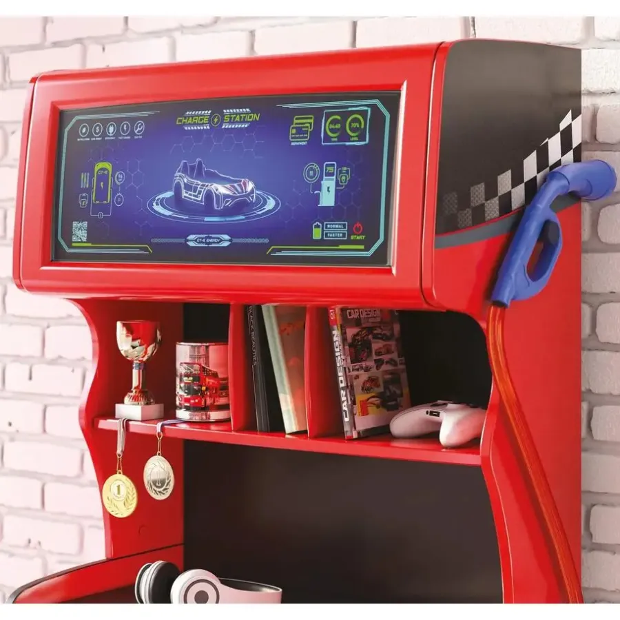 Leen Bakker Cilek Champion Racer commode tankstation auto