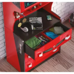 Leen Bakker Cilek Champion Racer commode tankstation auto
