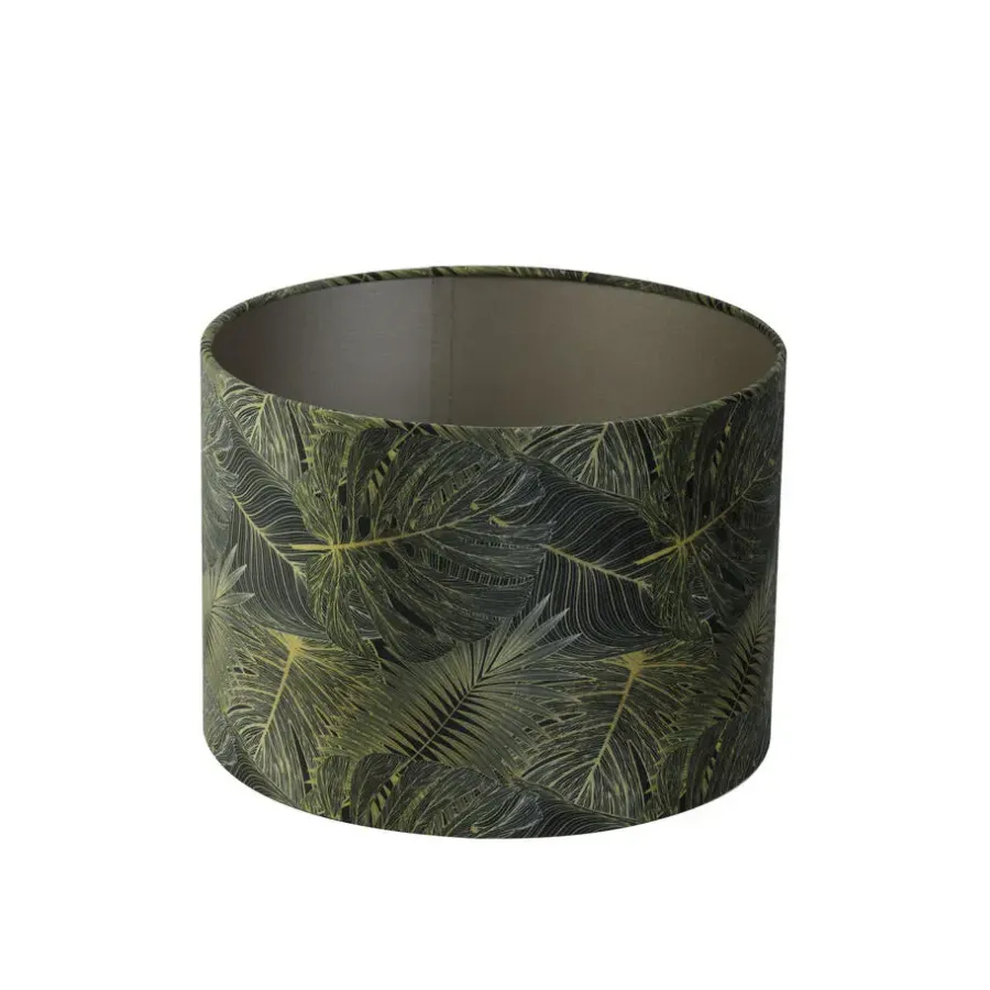 Light & Living Cilinder Lampenkap Amazone - Groen - Ø30x21cm