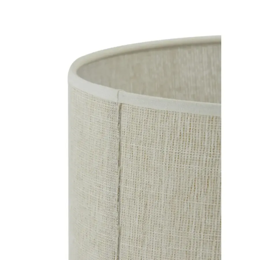 Lampenkappen-Light & Living Cilinder Lampenkap Breska - Parel Wit - Ø40x30cm