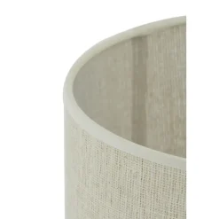 Lampenkappen-Light & Living Cilinder Lampenkap Breska - Parel Wit - Ø40x30cm