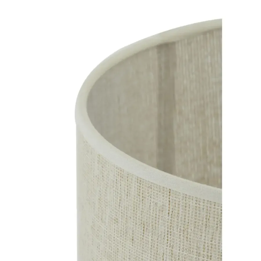Lampenkappen-Light & Living Cilinder Lampenkap Breska - Parel Wit - Ø40x30cm