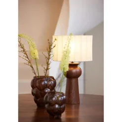 Light & Living Cilinder lampenkap Disli - Crème - Ø35cm