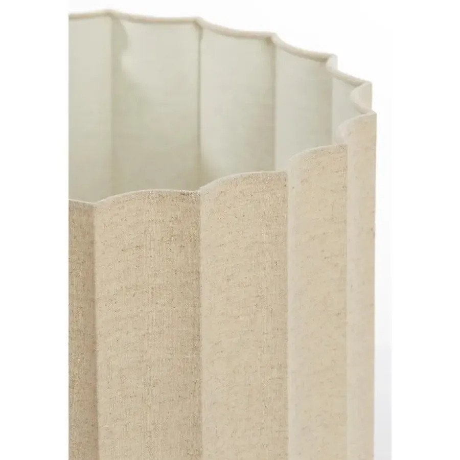 Light & Living Cilinder lampenkap Disli - Crème - Ø35cm