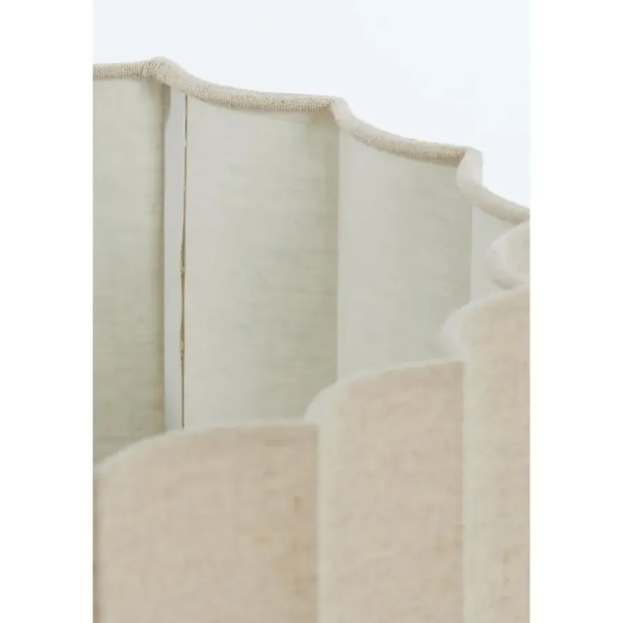 Light & Living Cilinder lampenkap Disli - Crème - Ø35cm