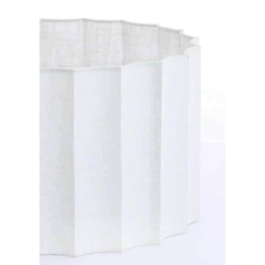 Light & Living Cilinder lampenkap Disli - Wit - Ø40cm