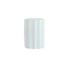Lampenkappen-Light & Living Cilinder lampenkap Disli - Wit - Ø24cm