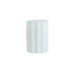 Lampenkappen-Light & Living Cilinder lampenkap Disli - Wit - Ø24cm