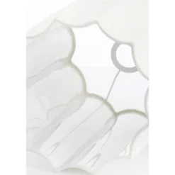 Lampenkappen-Light & Living Cilinder lampenkap Disli - Wit - Ø24cm