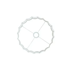 Light & Living Cilinder lampenkap Disli - Wit - Ø35cm