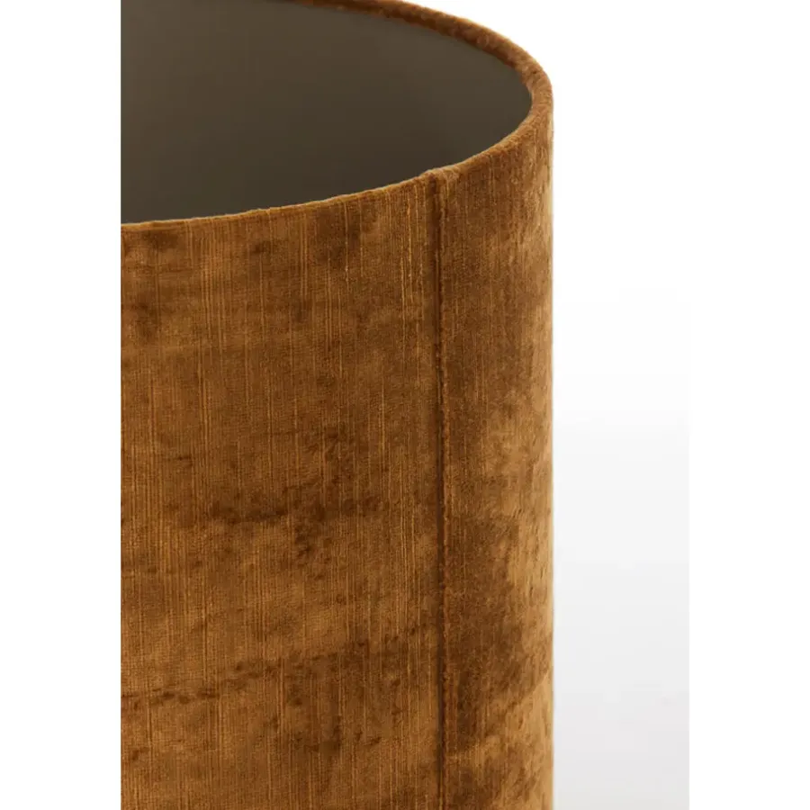 Light & Living Cilinder Lampenkap Gemstone - Goud - Ø35x30cm