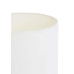 Lampenkappen-Light & Living Cilinder Lampenkap Livigno - Wit - Ø20x15cm