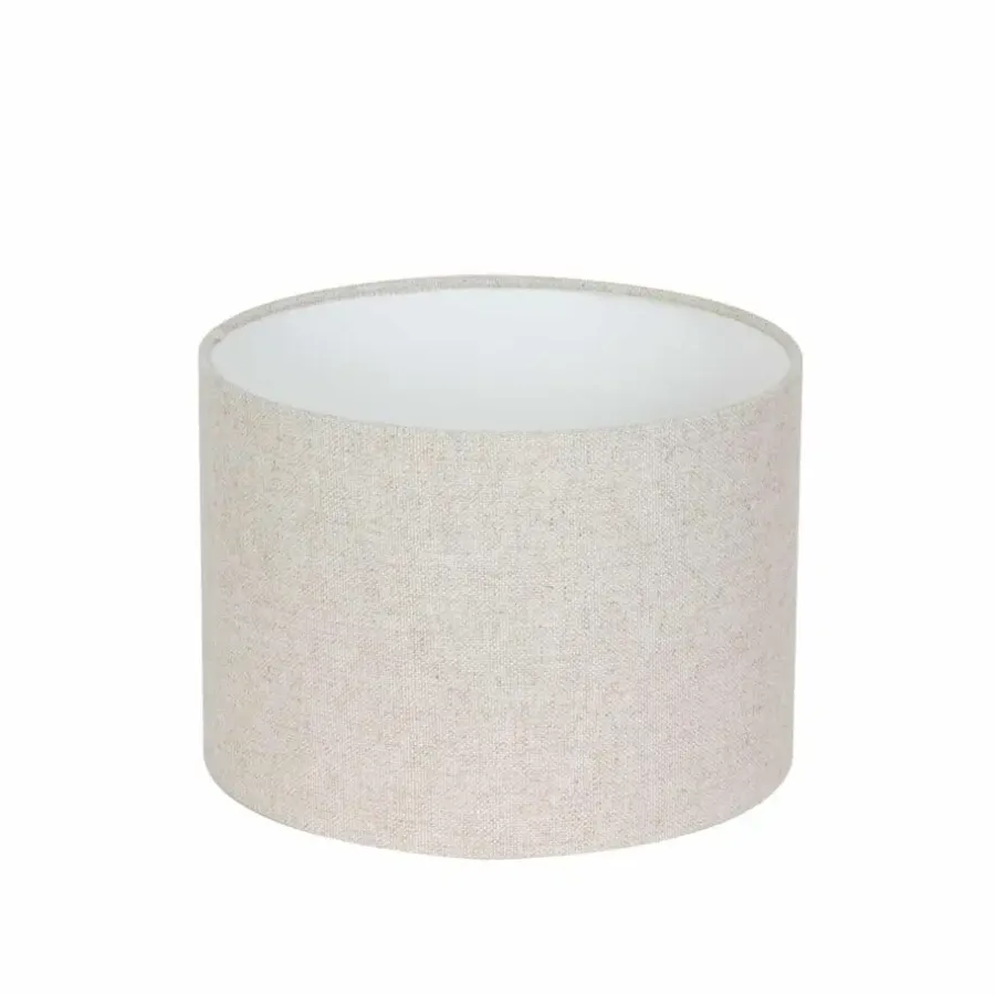 Lampenkappen-Light & Living Cilinder Lampenkap Livigno - Naturel - Ø20x15cm