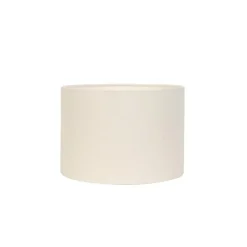 Light & Living Cilinder Lampenkap Livigno - Eiwit - Ø30 x 21 cm