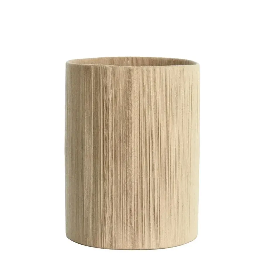 Light & Living Cilinder lampenkap Medan - Beige - 30x30x40cm