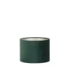 Lampenkappen-Light & Living Cilinder Lampenkap Velours - Dutch Green - Ø30x21cm