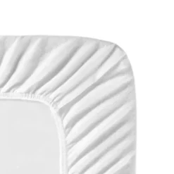 Matrasbeschermers En Moltons-Cinderella - Molton Hoeslaken - Tot 25 cm matrashoogte - 180x200 cm - Wit