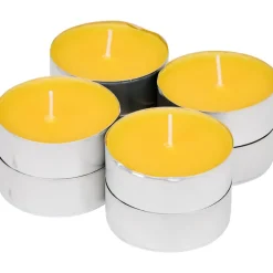 Kaarsen-Atmosphera Citronella geur theelichtjes - Citrusgeur - 24x stuks