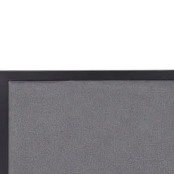 Beliani CLAMART - Tweepersoonsbed - Zwart/Grijs - 140 x 200 cm - Metaal