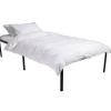 1-Persoons Bedden-CLP Bed Hamlin 41x100x200 cm - zwart