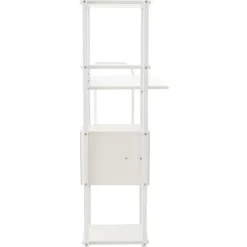 Bureaus-CLP Bureau Widnes 111x124x40 cm - wit/wit