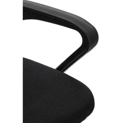 Bureaustoelen|Bureaustoelen-CLP Bureaustoel Auburn zwart Frame - Microfiber - zwart