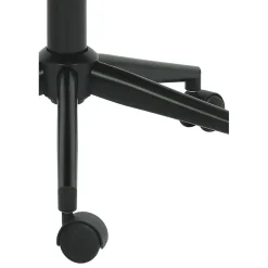Bureaustoelen|Bureaustoelen-CLP Bureaustoel Harvest zwart Frame - Kunstleer (PVC) - walnoot/zwart