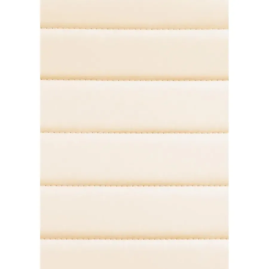 Bureaustoelen|Bureaustoelen-CLP Bureaustoel Havanna goud Frame - Kunstleer - creme