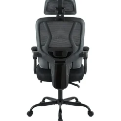 Bureaustoelen|Bureaustoelen-CLP Bureaustoel Liberton zwart Frame - Kunststof - zwart