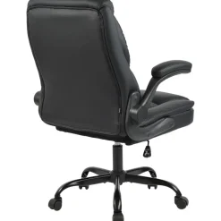 CLP Bureaustoel Medfield zwart Frame - Kunstleer - zwart