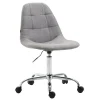Bureaustoelen|Bureaustoelen-CLP Bureaustoel Reims Stof - grijs