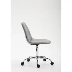 Bureaustoelen|Bureaustoelen-CLP Bureaustoel Reims Stof - grijs