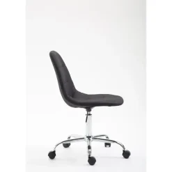 Bureaustoelen|Bureaustoelen-CLP Bureaustoel Reims Stof - zwart