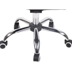 CLP Bureaustoel Terni chroom Frame - Stof - zwart