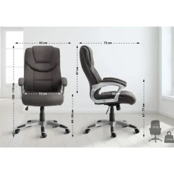 Bureaustoelen|Bureaustoelen-CLP Bureaustoel Texas V2 grijs Frame - Stof - donkergrijs