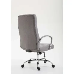 Bureaustoelen|Bureaustoelen-CLP Bureaustoel Valais Stof - grijs