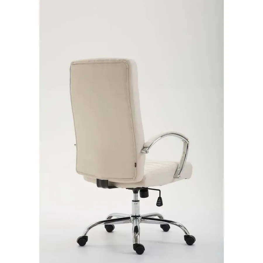 Bureaustoelen|Bureaustoelen-CLP Bureaustoel Valais Stof - creme