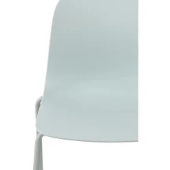 Eetkamerstoelen-CLP Eetkamerstoel Hardin Kunststof - turkis