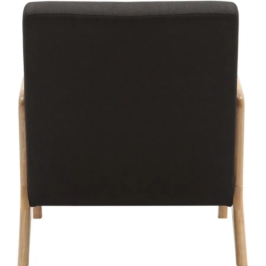 Fauteuils-CLP Fauteuil Hibbing natura Frame - Hout - bruin