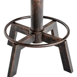 CLP Hocker Destin Kunstleer - bronzen