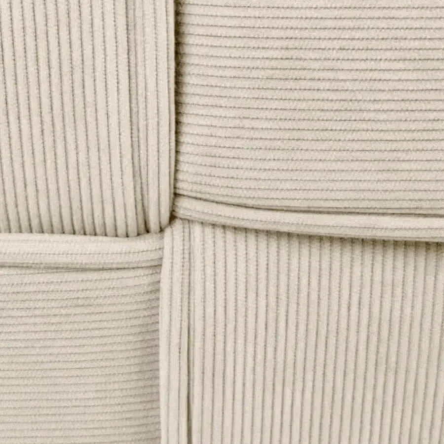 CLP Hocker Forinta Ribstof - creme