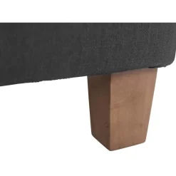 Hockers En Voetenbanken-CLP Hocker Pharao antiek licht Frame - Stof - donkergrijs