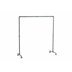 CLP Kledingrek Jersey 150x150x55 cm - zilver