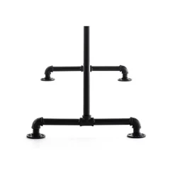 CLP Kledingrek Jersey 150x150x55 cm - zwart