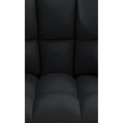 Barkrukken-CLP Lounger Damaso zwart Frame - Kunstleer - zwart