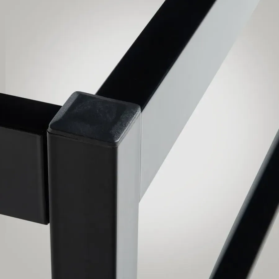 CLP Metalen bed Scala 200x180x46 cm - Zwart